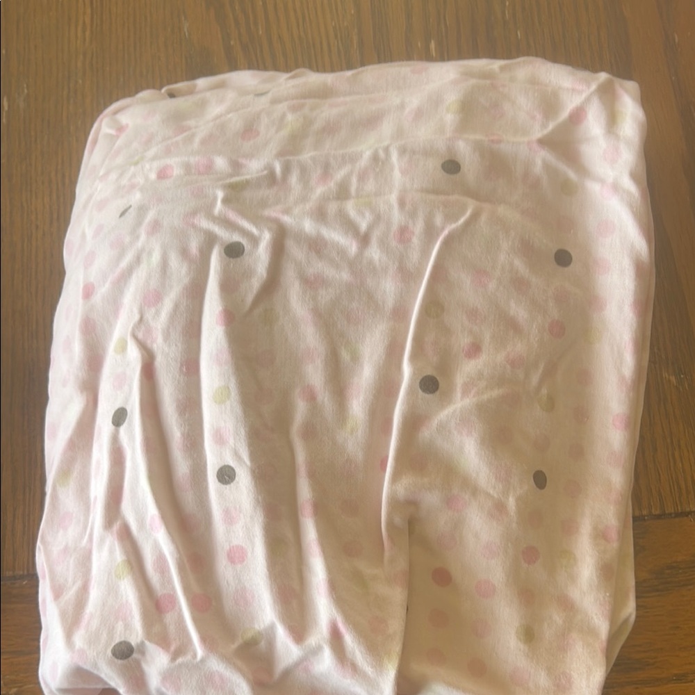George Kids Pink Polka Dot Blanket